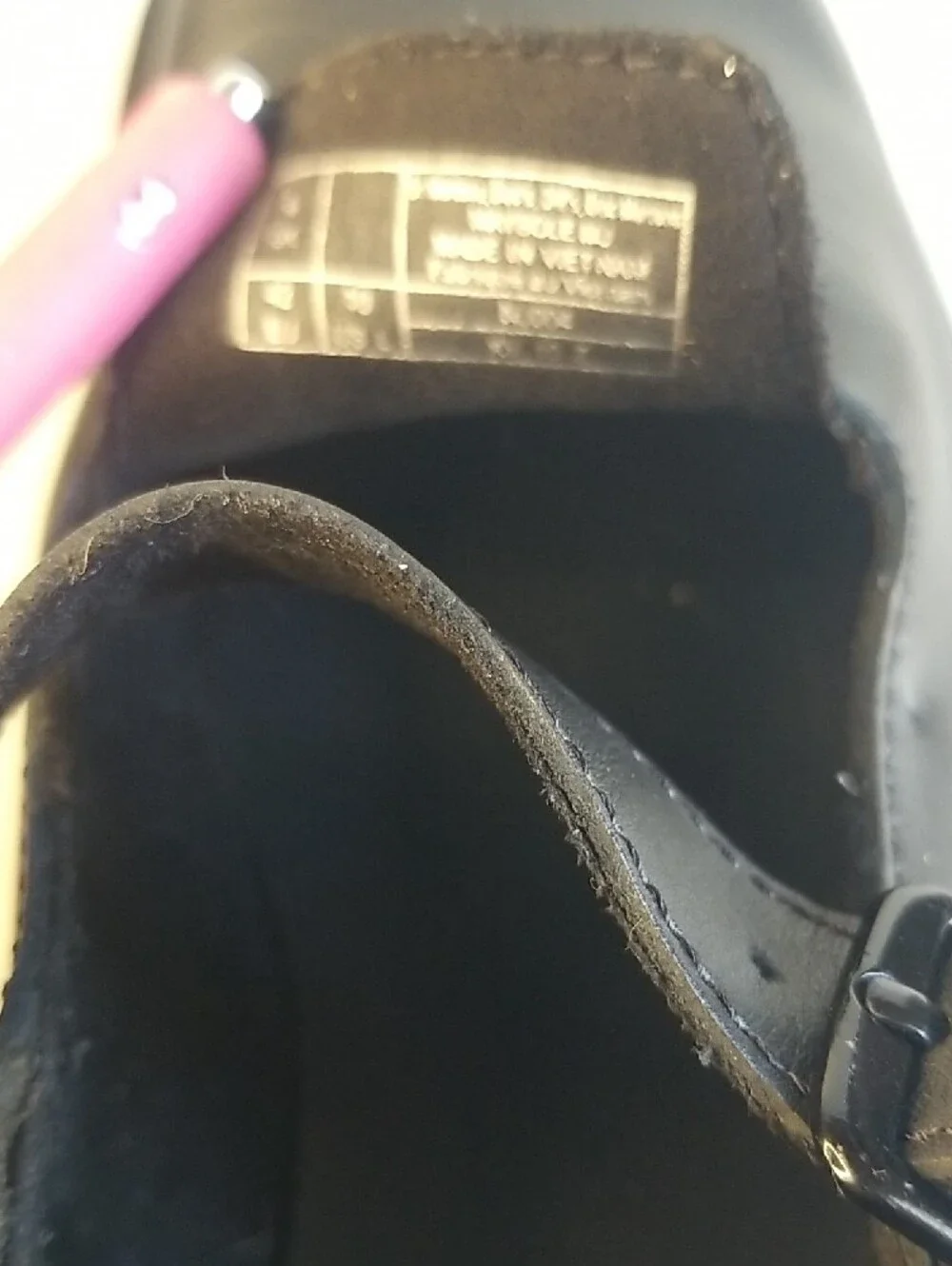 Dr. Martens polished black